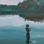 Carl ved Slåensø - 120 x 100